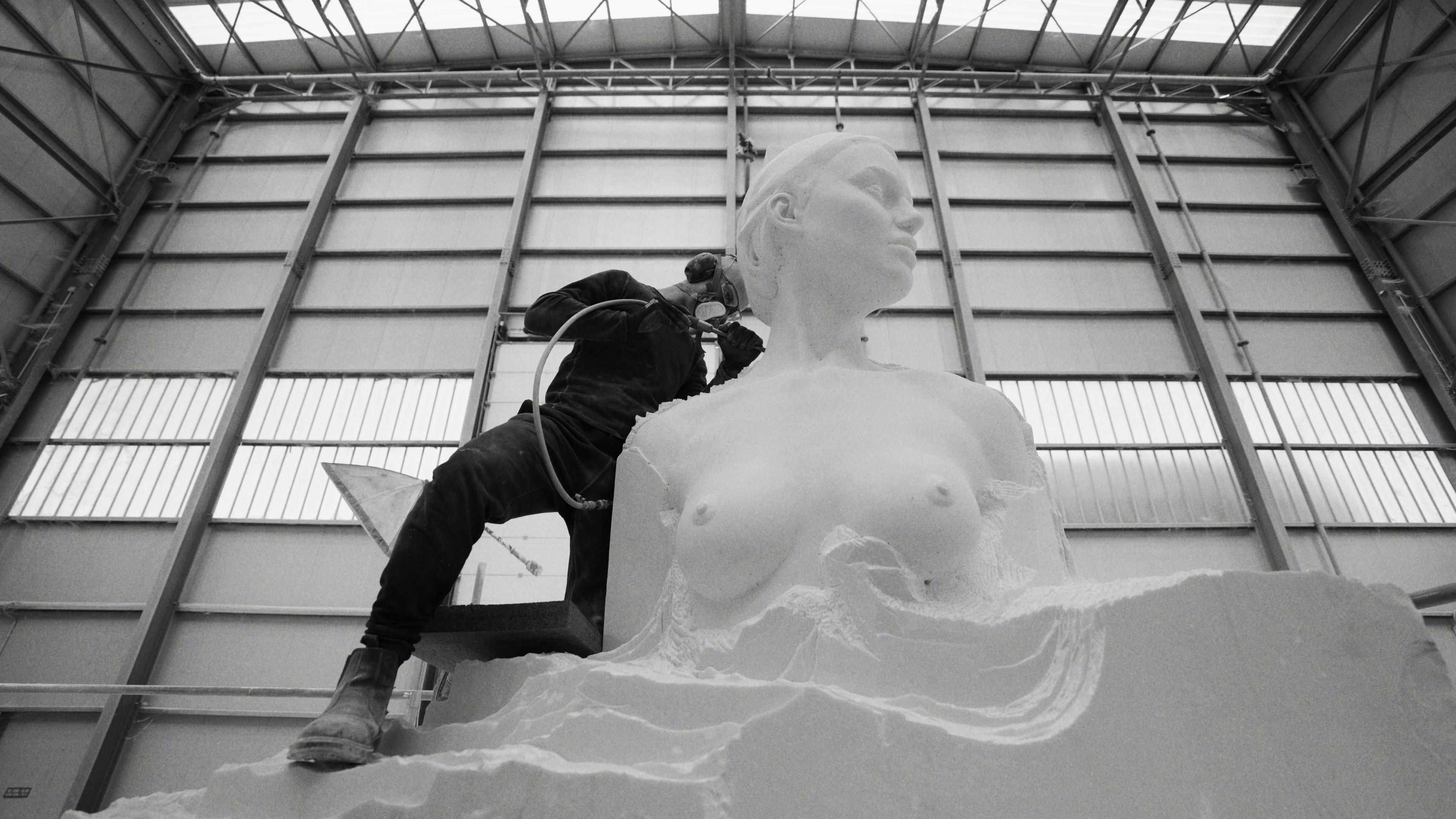 Sculptor Jago interview by Creative Director Francesca Melchior for SHOT Magazine Issue 17